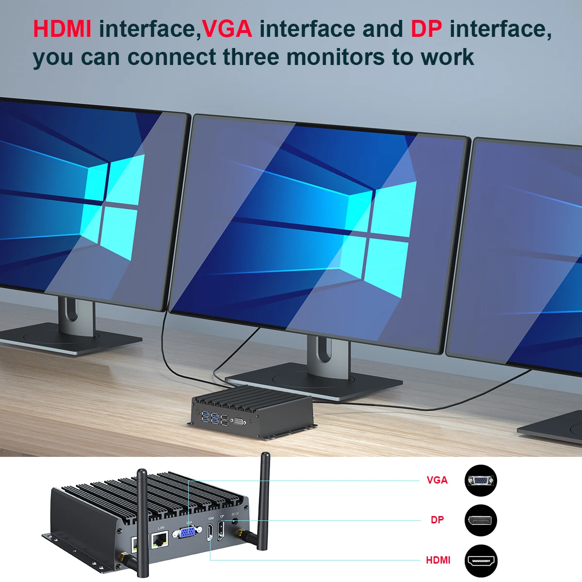 Industrial Computer I7 I5 1065g7 10510u Dual I59300h I58500
