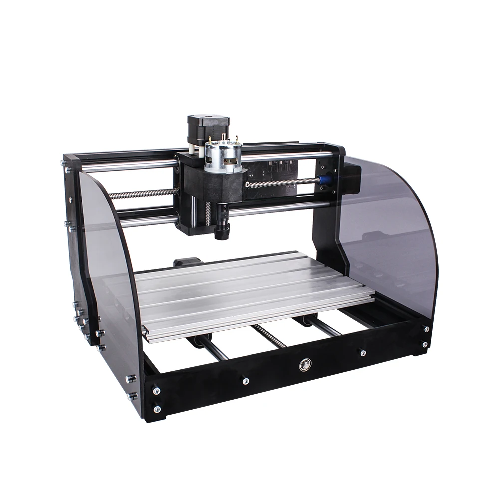 TEBAK Wood Carving Machine - Suitable for Wood, PCB and PVC Materials. CNC 3018 PRO MAX Woodworking CNC Milling Machine