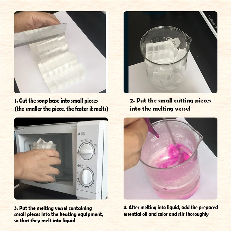 1kg Crystal Clear Soap Base Melt And Pour Soap Base Glycerin Transparent Soap Base Wholesale