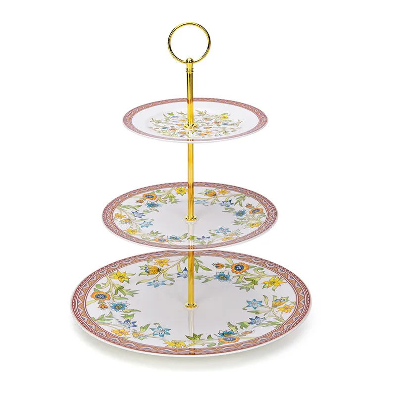 New Arrived Floral Decal Dubai Porcelain Luxurious Dinner Set Tableware Buy Factory Custom