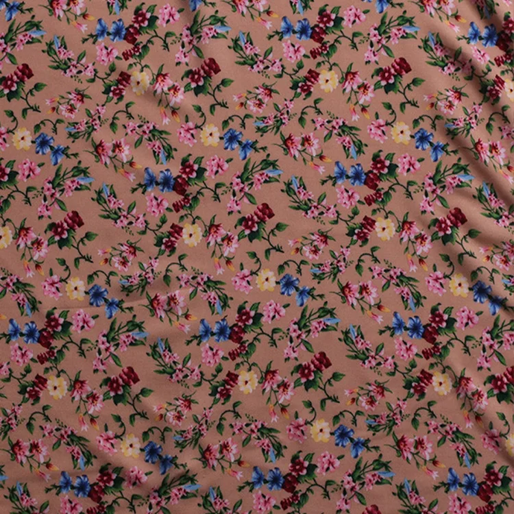 Printed Viscose Rayon Digital Fabric for Women Dress