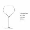 Bicchiere da vino grande trasparente