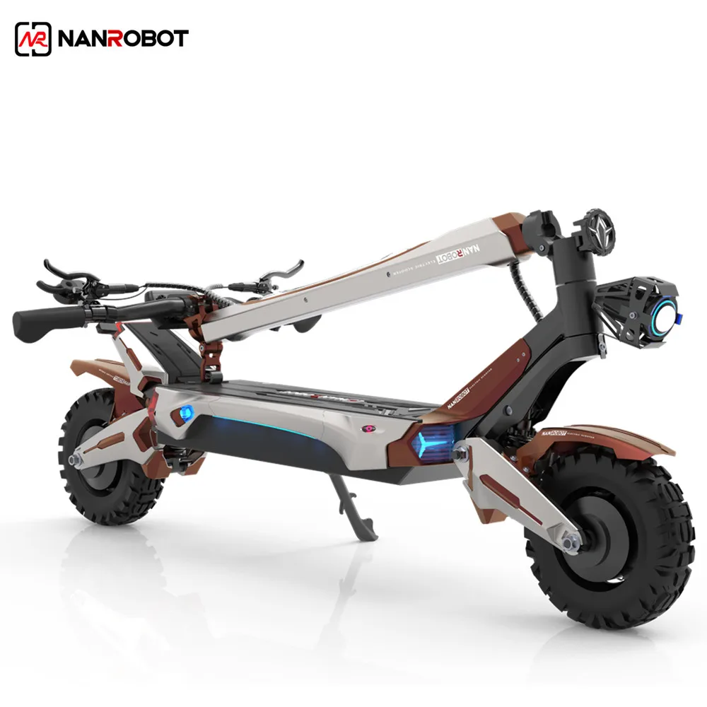 Nanrobot N6 72V 26A Factory Customized Technology Wind Design Sense Foldable Dual Motor Includes Sea Shipping Fees