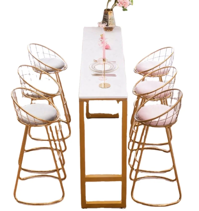 narrow bar table set