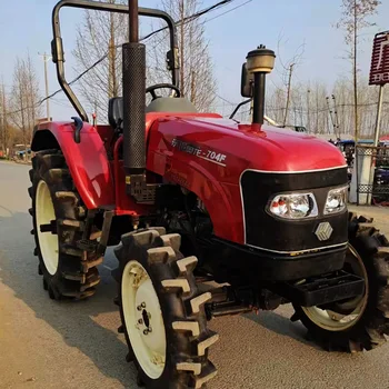 Good performance and second hand WORLD704F 70HP 4wd with cheap price hot sale in world used tractors for farms