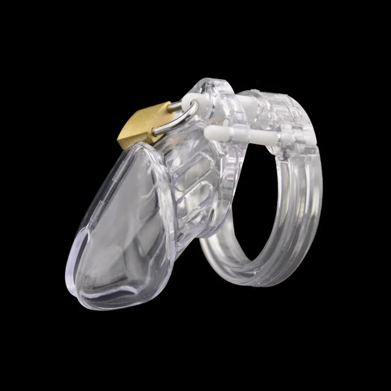 CB6000 Plastic Long Short Adjustable Male Chastity Tube Penis Cock Cage Device Dick Lock BDSM Sex Toys for Men