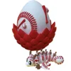 Ensemble d'œufs de dragon de baseball blanc