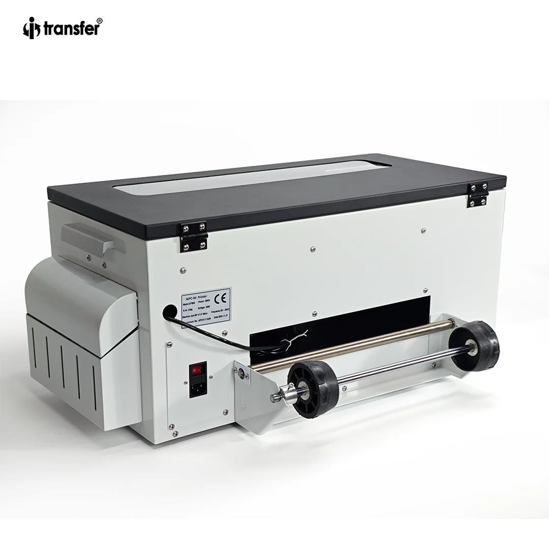 White Ink Stir Circulation System DTF Printer Fast Printing 30 cm Roll DTF Film Printer Xp600 12 Inch DTF Printer