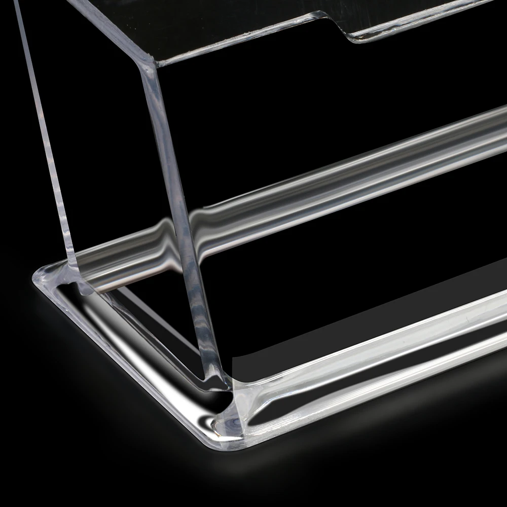 Guaranteed Quality Wholesale Clear Acrylic Business Card Storage Display Box Acrylic Desktop Business Card Holder supplier