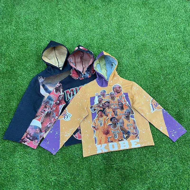 Custom Tapestry Hoodies Custom Tapestry Clothing Men Sweater Woven