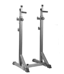 Оборудование для фитнеса в помещении для тренажерного зала, домашняя регулируемая стойка для штанги для фитнеса и тяжелой атлетики, стойка для приседаний