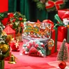Christmas green plush cat paw