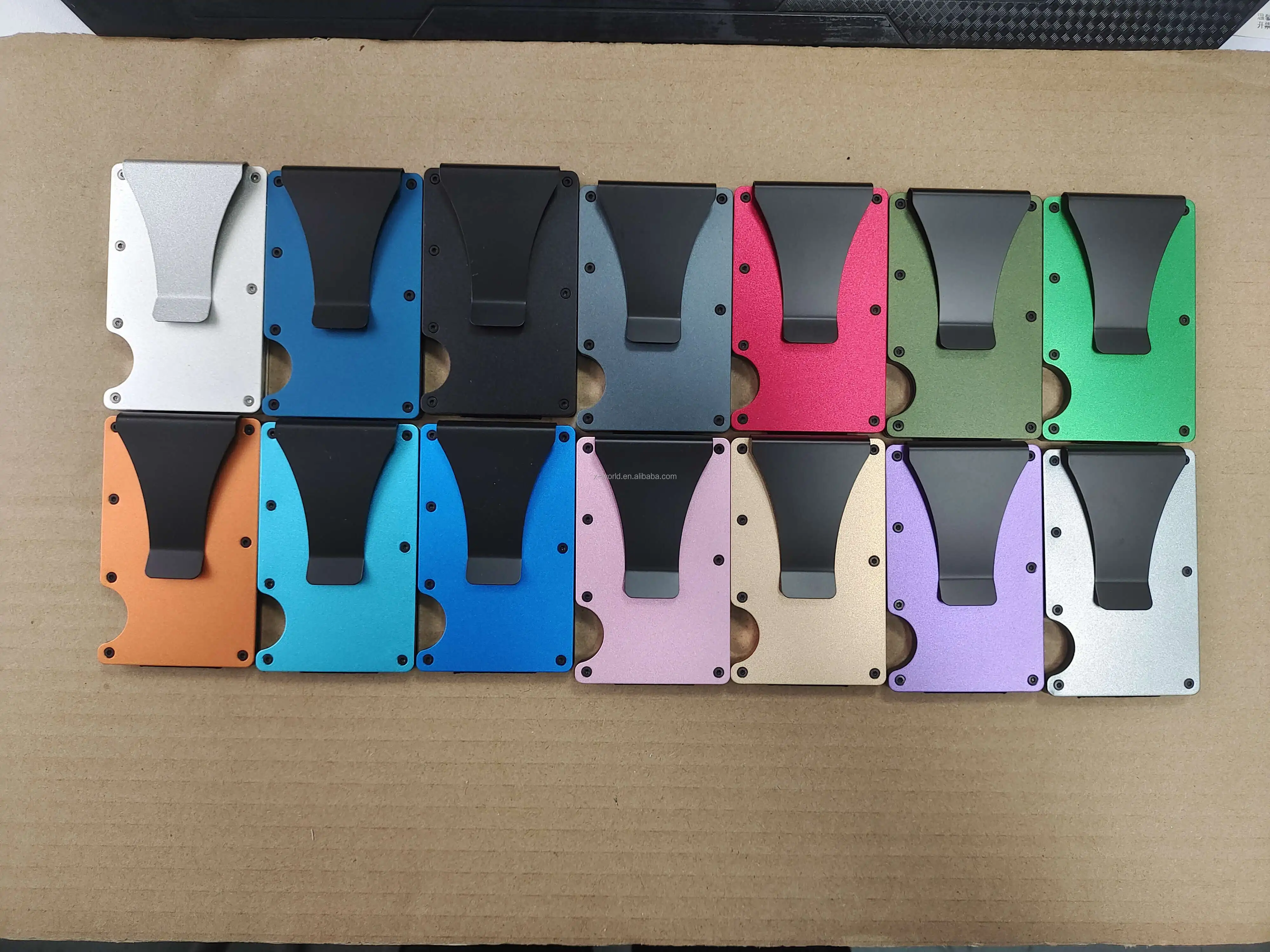 Wholesale Blank Metal Wallet For Laser Engraving,Mens Rfid Aluminum Metal Wallet,Custom