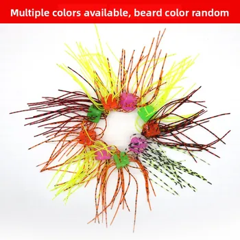 Custom New Dice Bait Black Pit God Handmade DIY Lead Without Hooks Mandarin Fish Bass Mouth Lure Artificial Soft Bait – Soft Lure – view 5