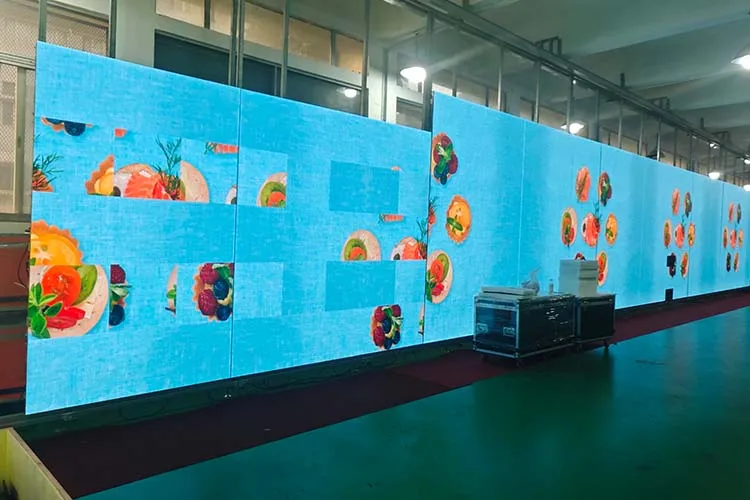 7680Hz Ultra High Refresh Rate P3 Video Wall Module with 192*192 Module Size for Indoor LED Display