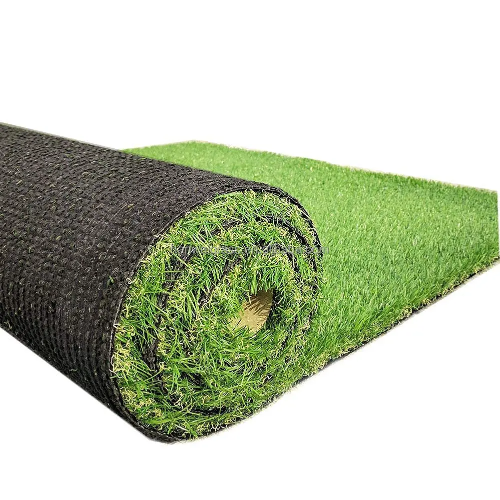 Artificial Grass Excellent Permeability Heat-absorbing Convenient Rainwater Drainage Water-saving Artificial Grass Turf