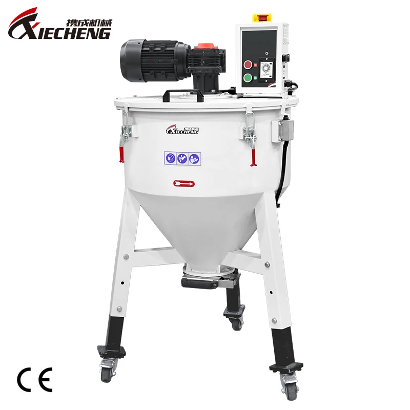 Xiecheng Plastic Raw Material Mixing Machine Vertical Screw Mixer Euro-Mixing Storage Tank Plastic Color Mixer