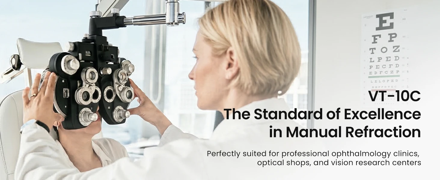 VT-10C China Ophthalmic Optometry Optical Phoropter Manual