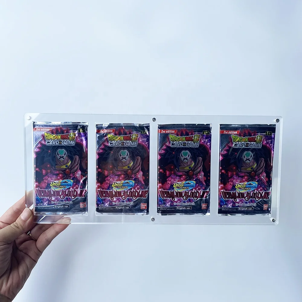 Acrylic Booster Packs Dispenser - Wholesale & Custom Logo