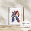 Transformers Wall Prints