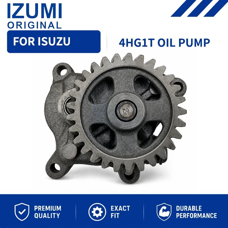 IZUMI ORIGINAL 4HG1T 8-97147-338-1 8-97147-338-2 8-97147-338-3 Oil Pump for Isuzu Trucks Pickups Excavators Forklifts