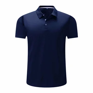 High Quality Breathable Summer Polyester Plus Size Golf Polo Shirt Anti-shrink 100 Polyester Breathable Work Shirts
