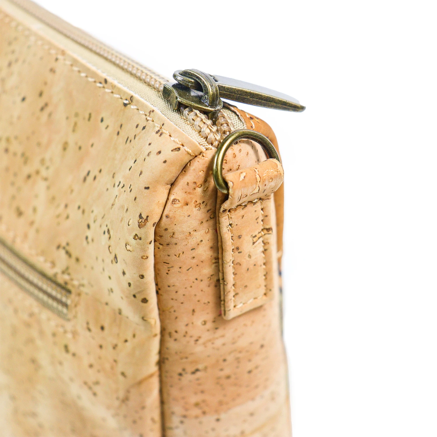 Bolso de hombro con corcho en relieve para mujer, bolsa de corcho