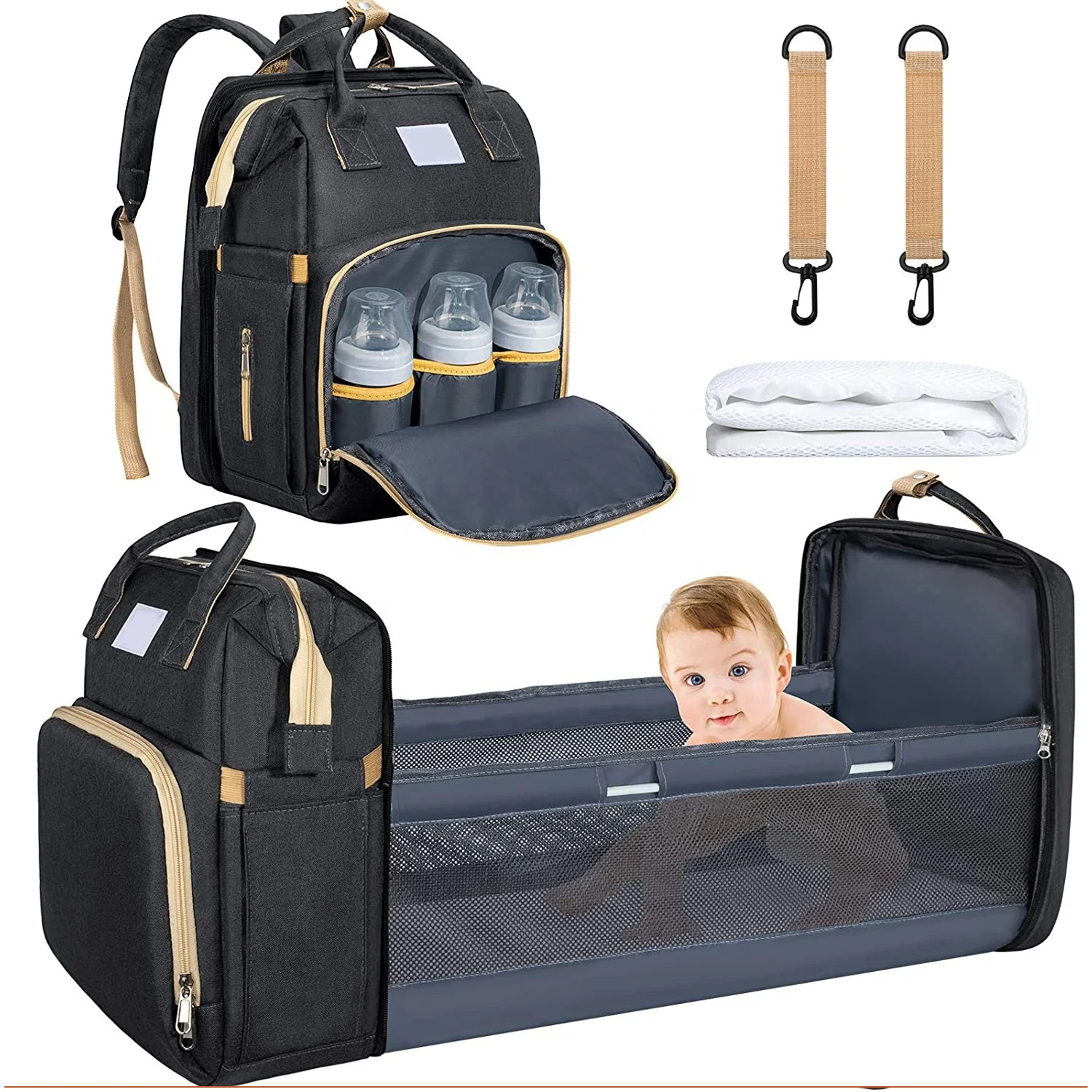Deellt Diaper Backpack Ultimate Baby Travel Solution
