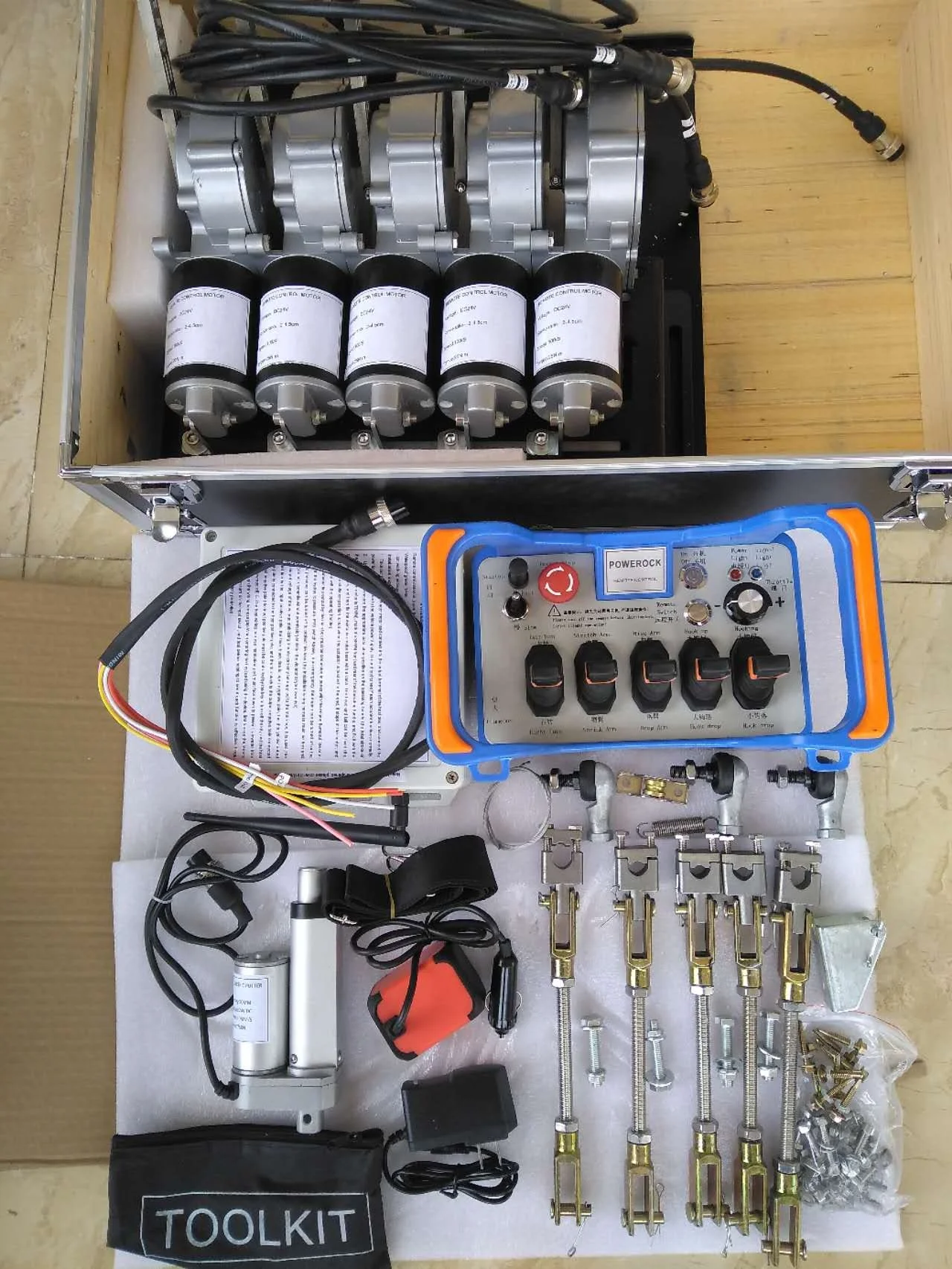 Hydraulic Remote Control Systems Crane Remote Control Kit Joystick 6 Position 6 Joystick Rc Control 5 Way Remote Haydrolik