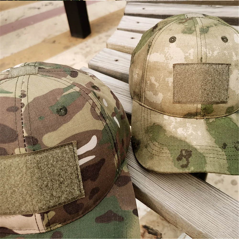 Tactical Operator Adjustable Contractor Patch Camo Hat
