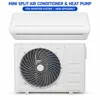 12 000 BTU de chauffage et de refroidissement seer 18-20