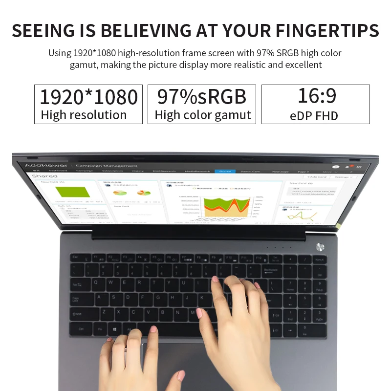 I7 Core 10th Generation 15.6 Inch Laptop Hardware Software 11th Gen I7 I5 16GB 10 11 Notebook Computer Laptop