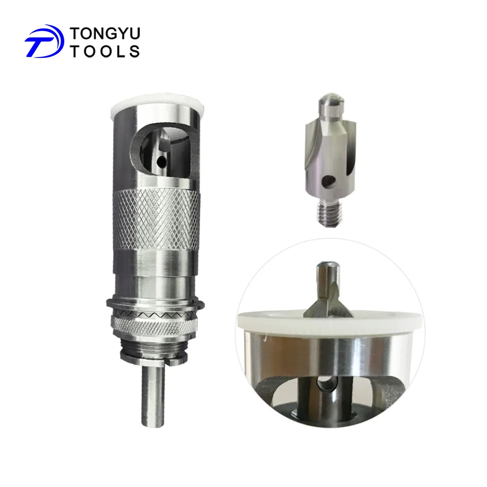 100 Degree High Speed Steel Threaded Shank Micro Stop Countersink