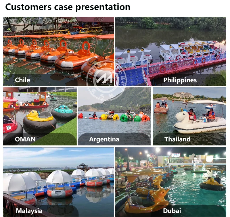 New Design Cartoon Swan Fiberglass Pedal Boat Waterplay Crafts Swan Pedal Boat for Sale Electric Water Ride Equipment
