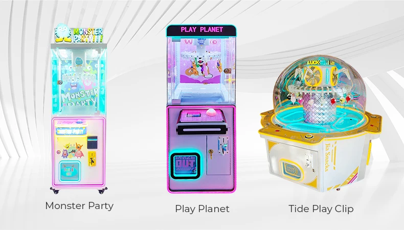 High Quality Stainless Steel Arcade Crane Machine and Toys Assorted ...