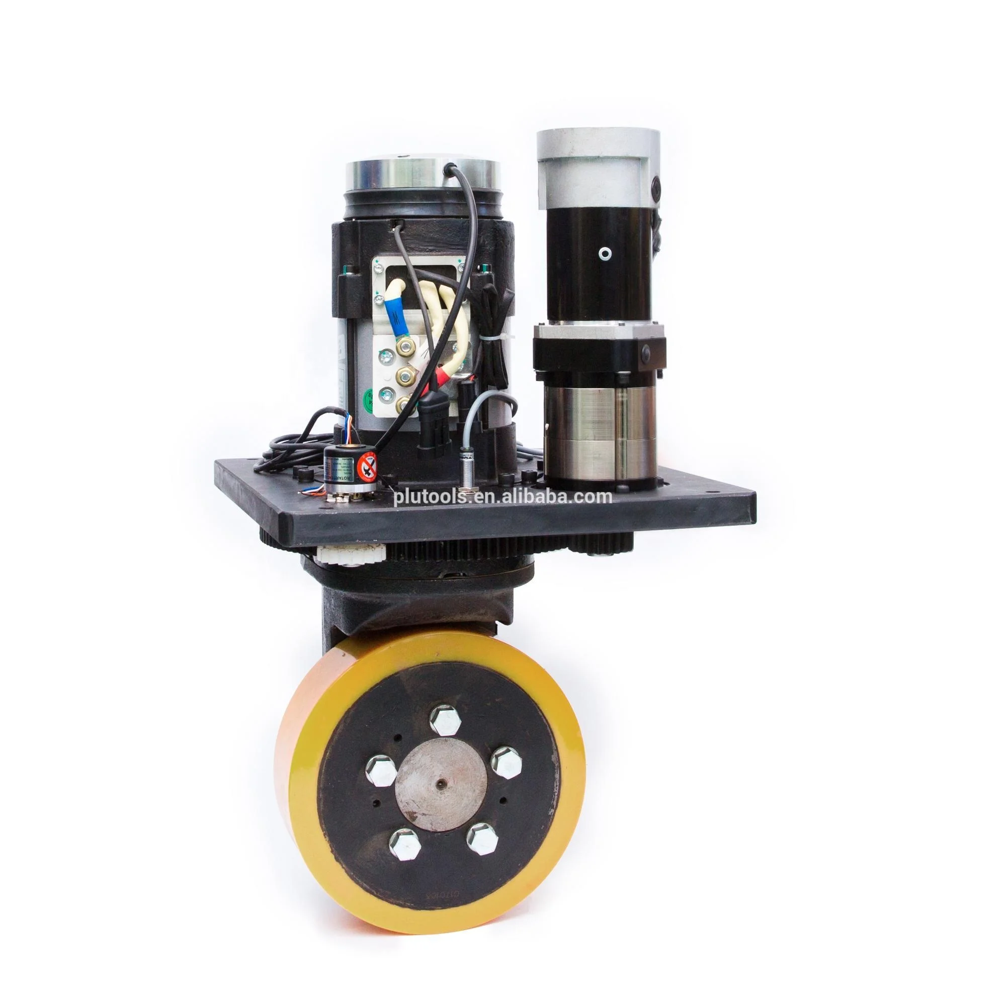 High Load 7000W 48V Robot Electric Automated Forklift Tractor Spare Parts Logistics AC Motor AGV Wheel Drive