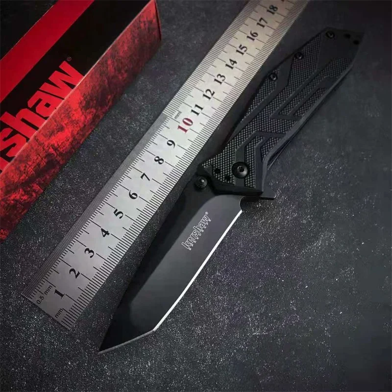 Kershaw Brawler 1990 Pocket Knife 8cr13mov Blade Outdoor Folding Knife