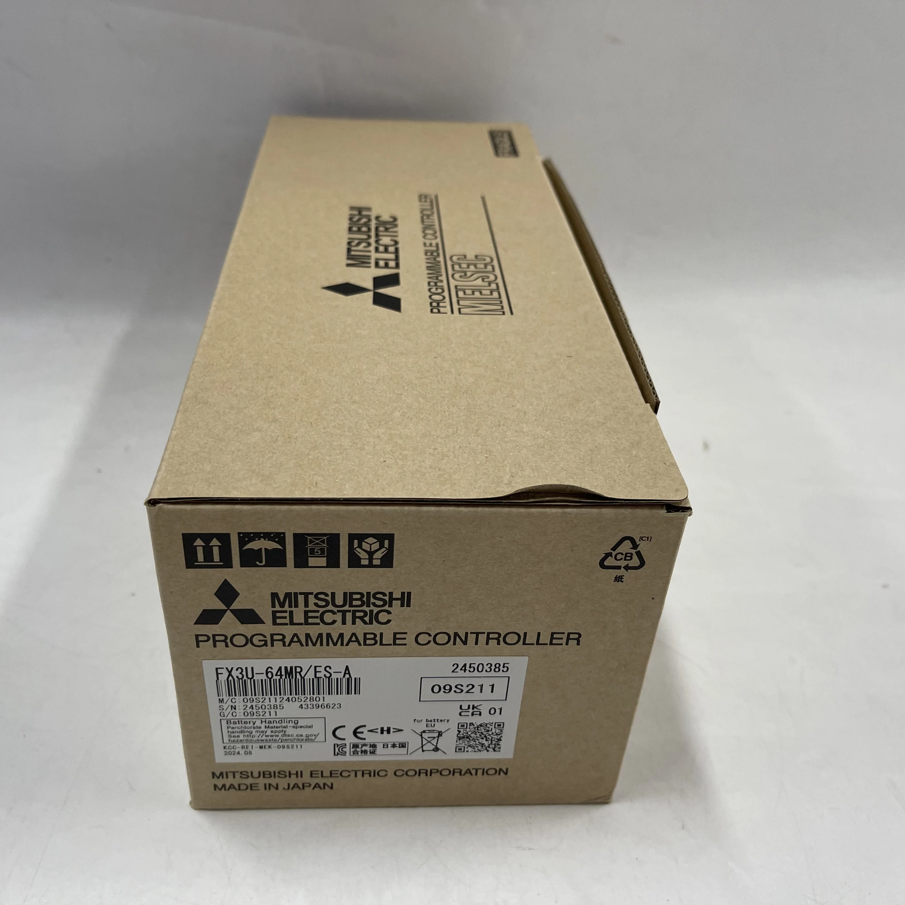Mitsubishi MELSEC-FX3U Series PLC FX3U-64MR/ES-A Mitsubishi MELSEC-FX3U Series PLC FX3U-64MR/ES-A