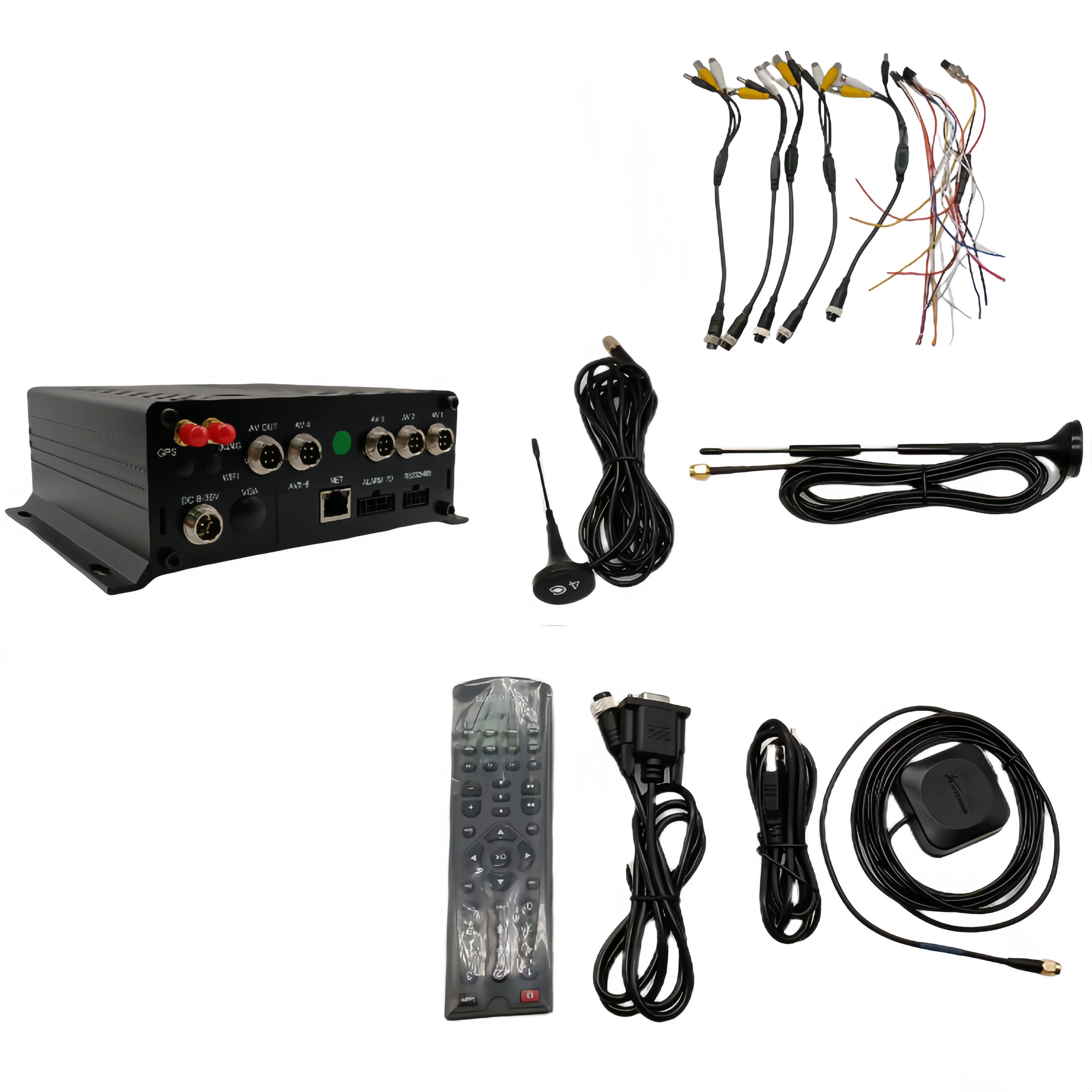 2024 Factory Cheap AI ADAS DSM  tracker 4G 3G WIFI GPS  Sd Card 2TB   AHD H.265 1080p 2MP  Mobile Dvr Vehicle Car Black Box