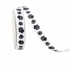 White-Black Paw-1cm*10 yards