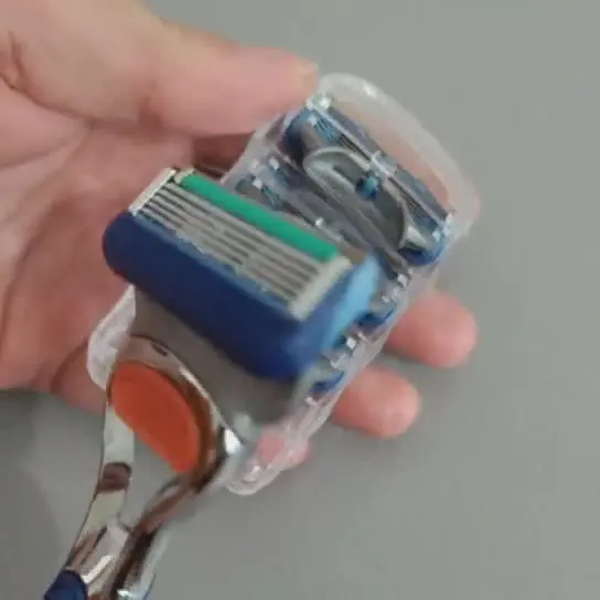 
Универсальная бритва с пятью лезвиями, ручная бритвенная головка, мужской набор для бритья 