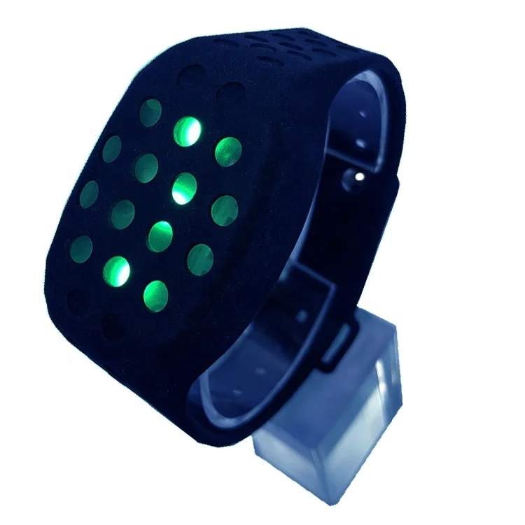 API and SDK Waterproof LED Bracelet Rechargeable Timer Wristband