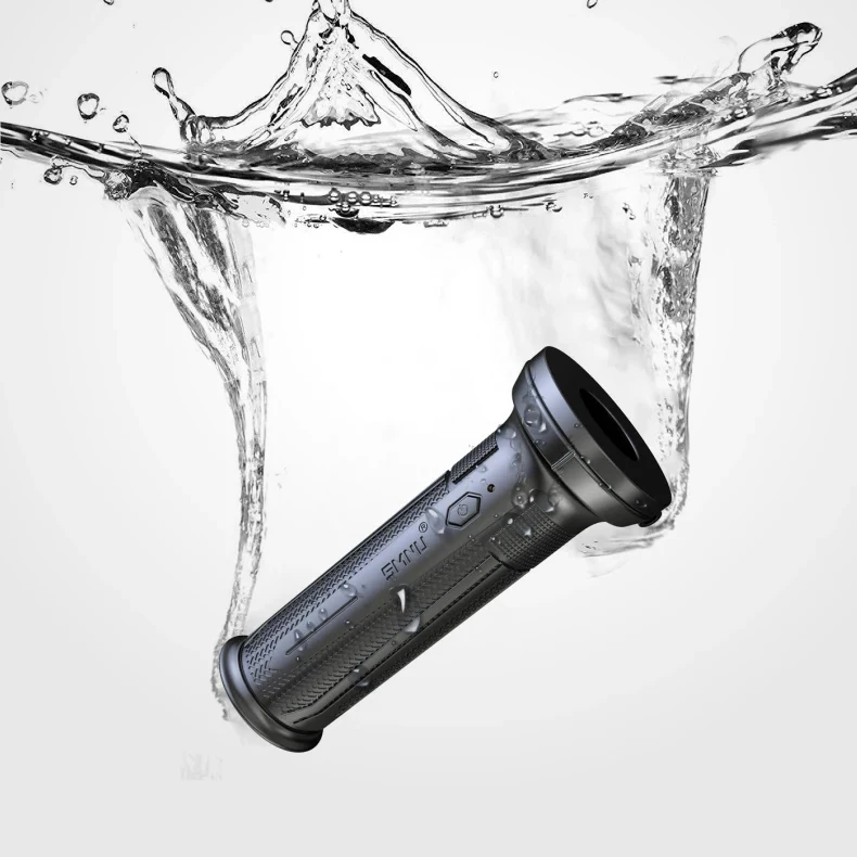 SMNU žiemos laikui skirti dviračių vairuotojo rankenų elektriniai šildymo valdymo įtaisai motociklams su reguliuojama temperatūra ir skaitmeniniu rodymu