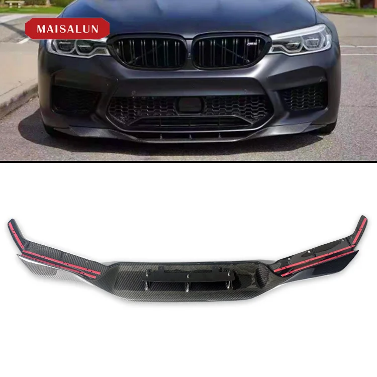 F90 M5 Rkpスタイルフロントリップbmw5シリーズ2018-onカーボンファイバーフロント中古車バンパーリップ - Buy F90 M5  Rkp Style Carbon Front Used Car Bumpers Lip,For Bmw 5 Series M5 Rkp Style 