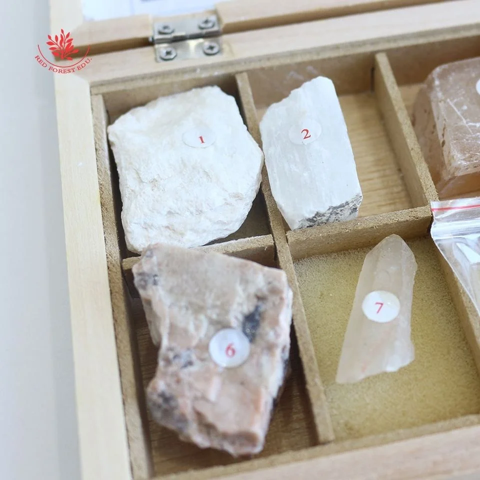 Mohs Scale of Hardness Samples of Minerals for Mohr's Scale 10 Kinds of Hardness Portable Metal Mohs Pencil Hardness Tester