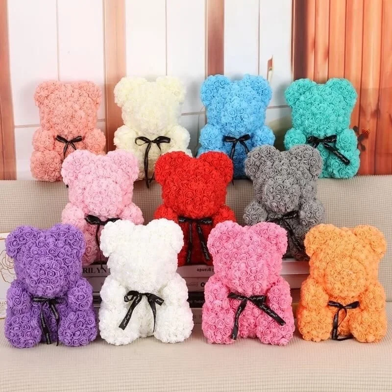 Wholesale Rose Teddy Foam Bear 