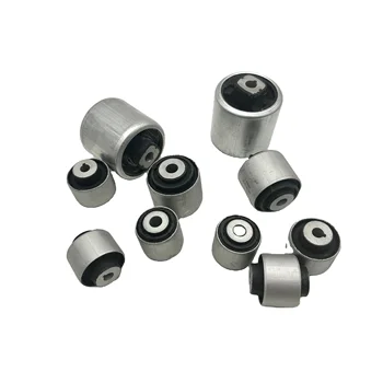 High Quality Ten Piece Set of Audi Q5L Chassis System Swing Arm Bushing Rubber Mountings 80D 407 183 A 80D 407 181 80D 407 000