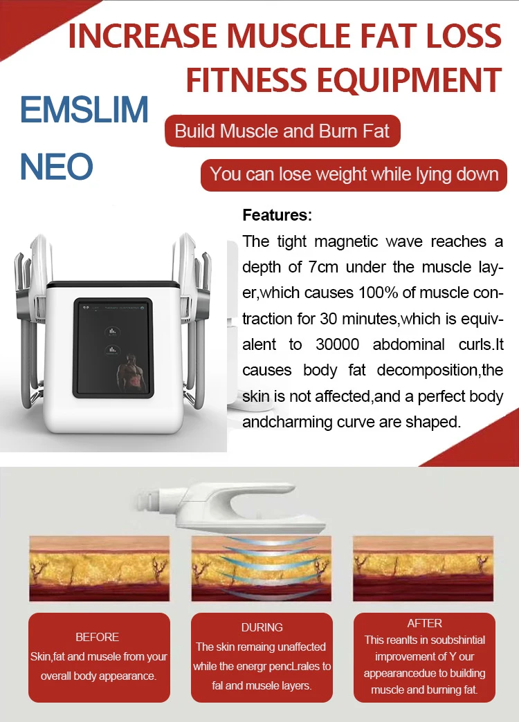 CE FDA Approved Emszero Weight Loss Emslim Machine 4 Handles RF Emt  Slimming Equipment Fat Reduce Body Shaping Device From Beautyclinicmachine,  $5,426.75