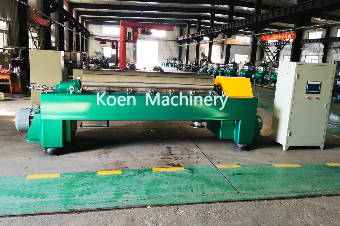 Tricanter Centrifuge / Horizontal Decanter Centrifuge for Water Solid Oil Separation
