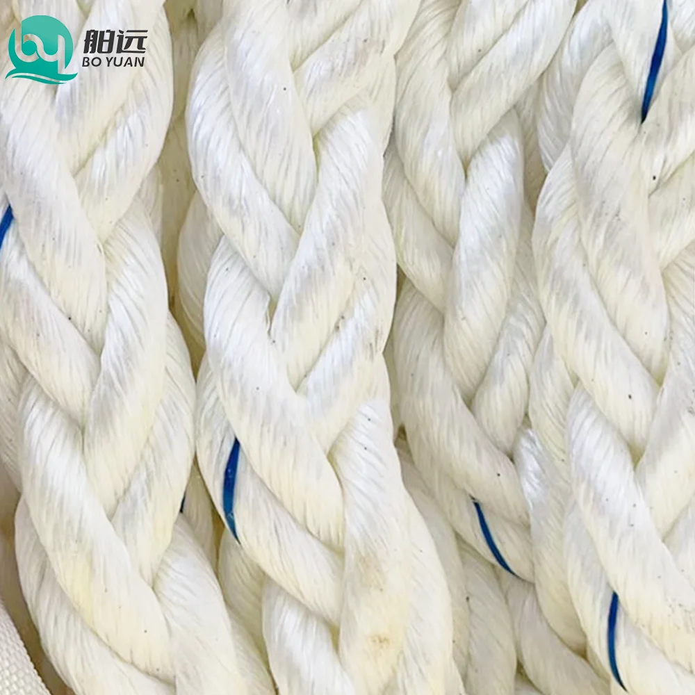 IMPA Code Mooring Rope Cables - 8/12 Strand 65mm PP Tow Hawser